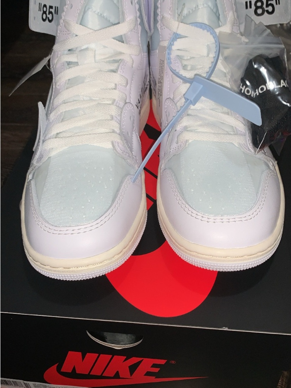 Nike Air Jordan 1 High VAA Alaska Size 8.5 DS OG All Virgil Abloh Off White - Picture 5 of 9